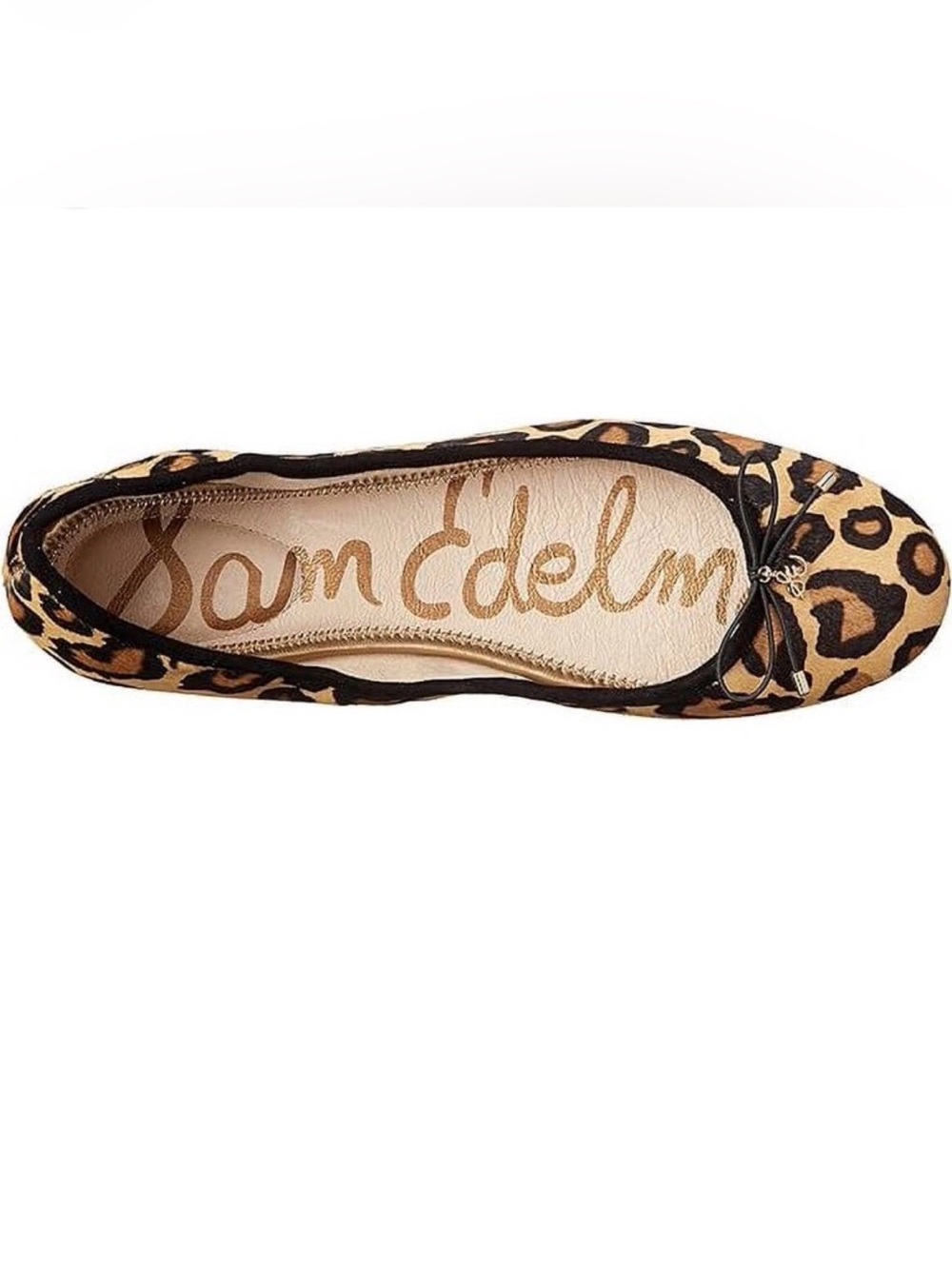 SAM EDELMAN Felicia Calf Hair Ballet Flats 
in New Tan Leopard Size 9.5